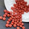 Colorful Chalcedony Abacus Spacer Beads: Oil Green & Amber for DIY Bracelet Bodhi Accessories