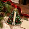 Clear Money Holder Capsule Christmas Cash Gift Ornament, Acrylic Holder, Funny Xmas Tree/Bow/Santa/Bell Shaped Hanging Decoration for Tree,