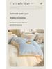 2025 New Thickened Warm Velvet Flannel Coral Fleece Bedding Set - Autumn/Winter Duvet Cover & Three-Piece Bedsheet