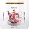 Ceramic Flower Tea Pot Mother Child Pot Water Bottle Water Cup Tea Kettle Coffee Cup Breakfast Cups Teas Brewing Utensils