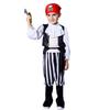 Children's cool male pirate costume, Halloween carnival boys pirate party costume cosplay set
