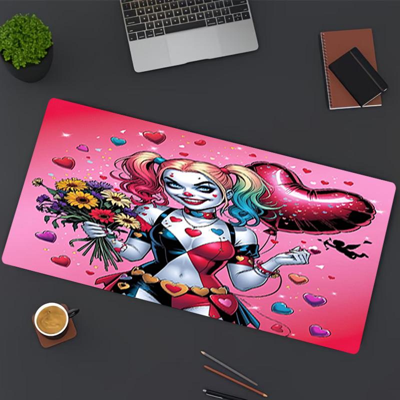 Superhero Print Mouse Pad, for Keyboard Pad Laptop PC Mat for Office Home Use, Desk Decor, Perfect Birthday Gift for Gamers