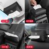Leather Car Seat Back Tissue Box Storge Bag for Skoda Fabia 1 2 Octavia A7 RS Superb Rapid Yeti Karoq Vision Roomster Interior