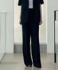 MIND BRIDGE WOMEN [W] Single-Pleat Wide Slacks - 3 Colors