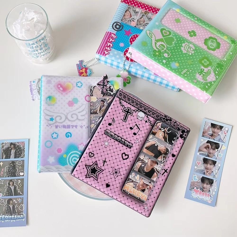 Kpop Fashion Photo Storage Card Album Pendant Lanyard Photo Card Pendant Photo Card Holder Gift