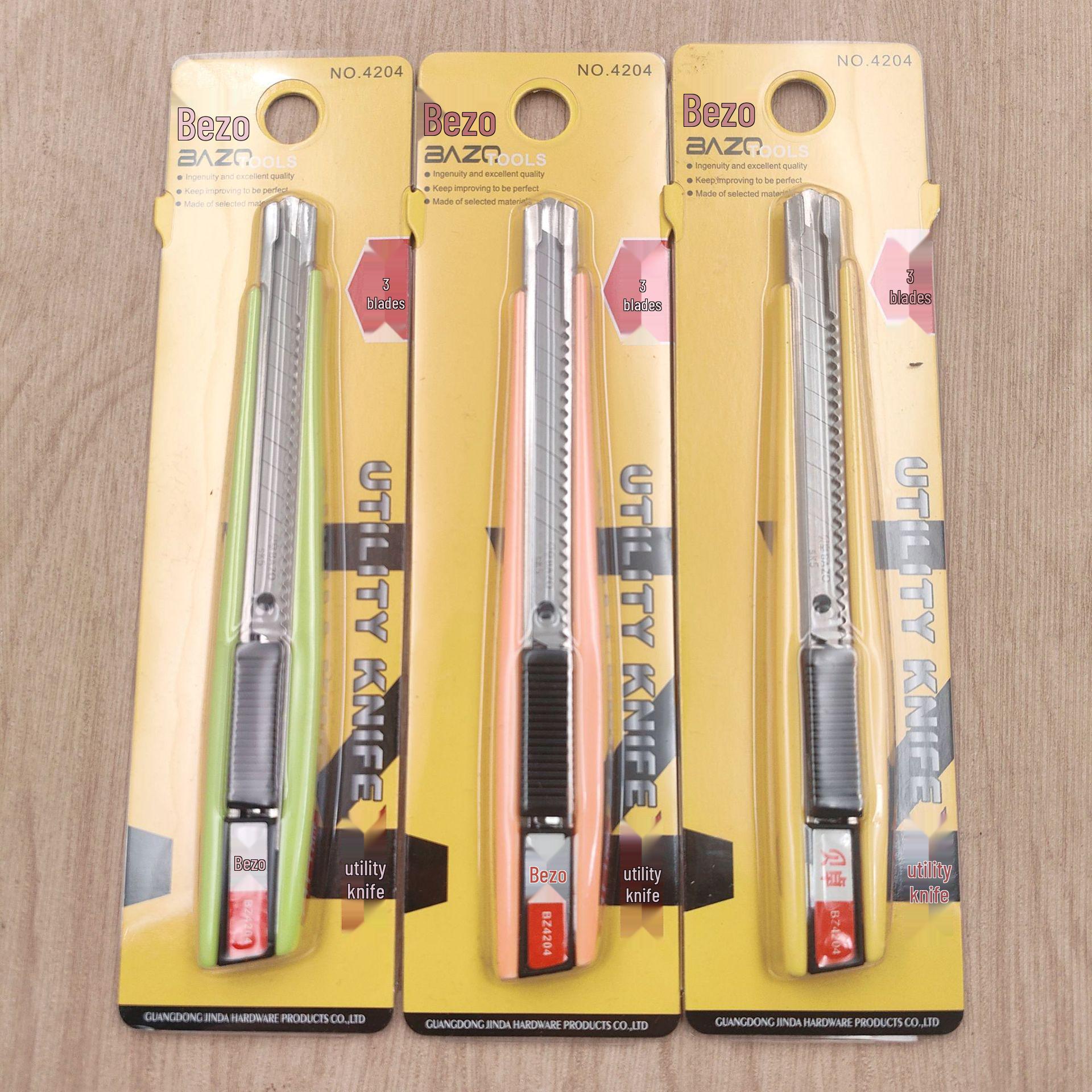 

Beizhuo 4204 Compact Carbon Steel Art Knife for Wallpaper and Film Cutting Small Blade Carbon Steel