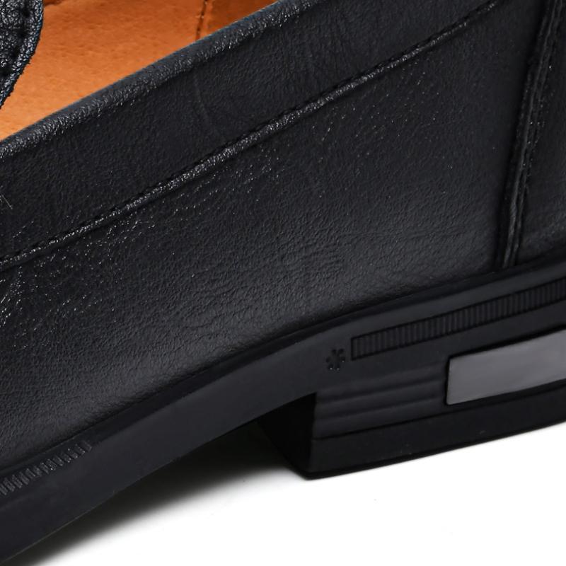 Genuine Leather Men's Shoes Classics Business Dress Shoes Moccasins Slip On Loafers Driving Shoes for Men Casual Shoe