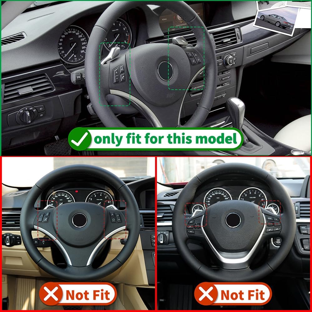 

Steering Wheel Magnetic Paddle Shifter for BMW M3 X5 X6 M E90 E92 E93 E81 E82 E87 E88 E90 E71 Saloon Coupe Convertible Carbon Fiber Padddle Extension