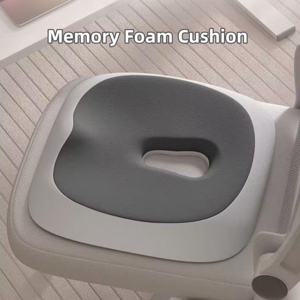 Non-Slip Bottom Seat Cushion Breathable Office Seat Pad New Memory Foam Cushion  Car Use