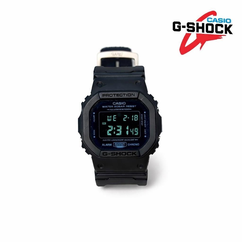 [Good Condition] G-SHOCK DW-5600 Camouflage Custom Navy Military Specification