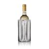 [Authorized Import] Vacu Vin Rapid Ice Wine Cooler, Large Silver, Polyethylene Resin