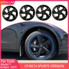 4PCS Hubcaps 19 Inch for Model Y Juniper 2025 Performance Replacement Wheel Cover Automobile Hub Cap Full Rim Accessories