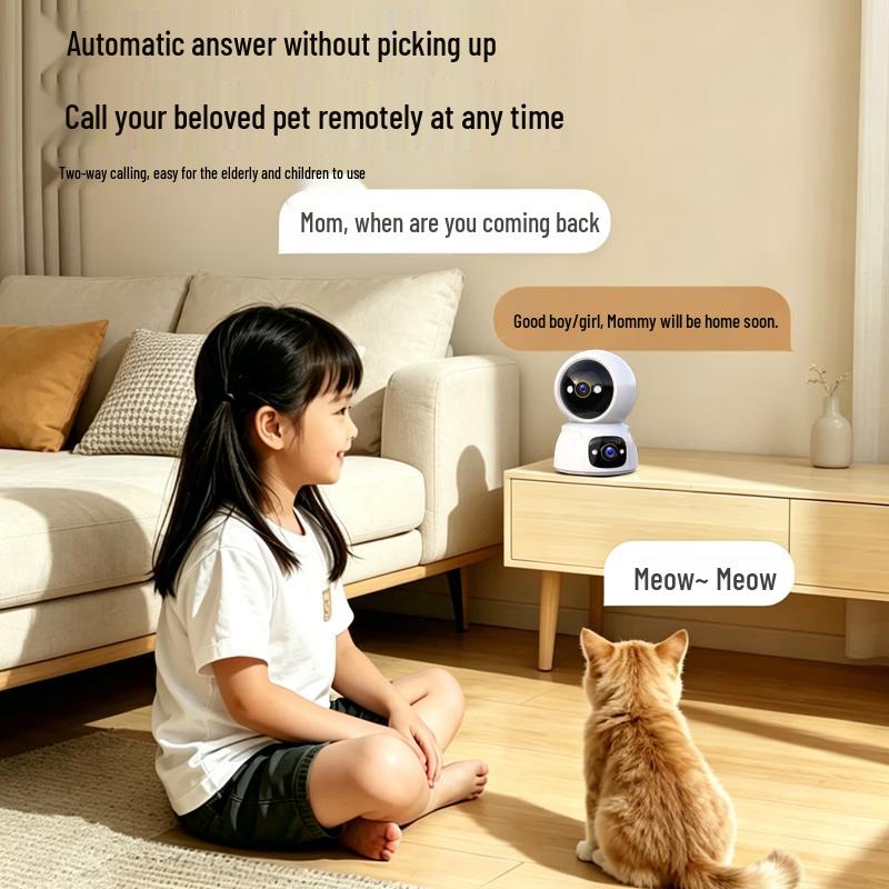 An Ye 360° Dual 16MP Indoor Security Camera with 4G/WiFi Options (CN version)