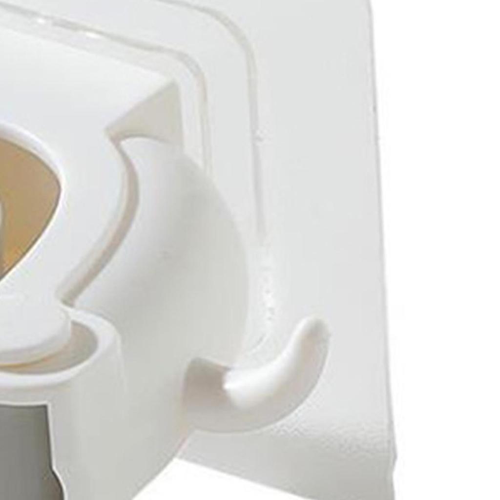 Wall Mounted Mop Broom Organizer Marking Proof Adhesive Multifunction Waterproof Housekeeping Tools