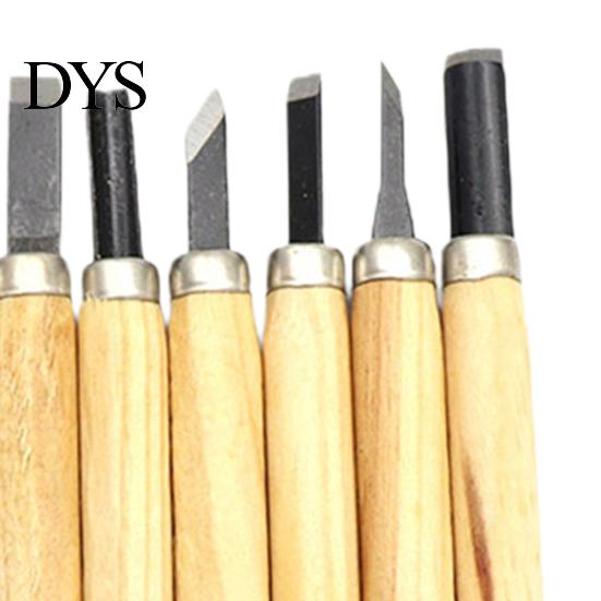 Chisel 12Pcs Carving Sharp Blade Multi-purpose Manganese Steel High Hardness Wood Set for Engraving Tool