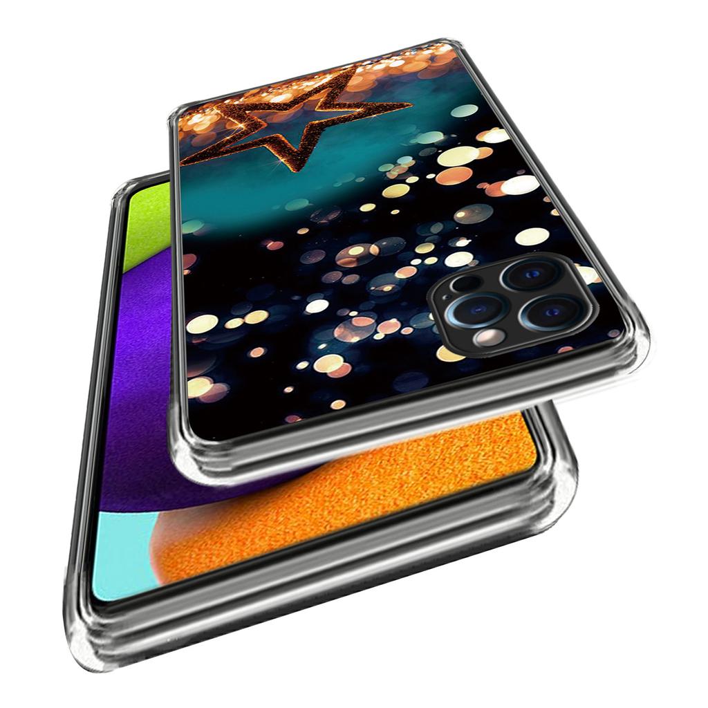 For iPhone 16 Pro Case Pattern Printed Shockproof TPU Phone Cover