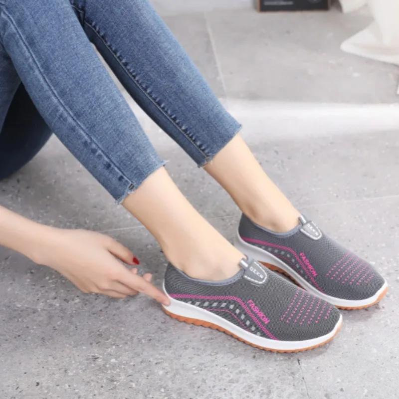 Fashion Soft Slip On Light Shoes for Women Comfortable and Elegant Fashion 2025 Designer Luxury Casual New In Aesthetic Woman Footwear