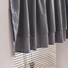 Farmhouse Short Curtain 100% Cotton Drapes for Bathroom Small Window Rod Pocket Tier Curtains Cafe Kitchen Closet Doorway Decor