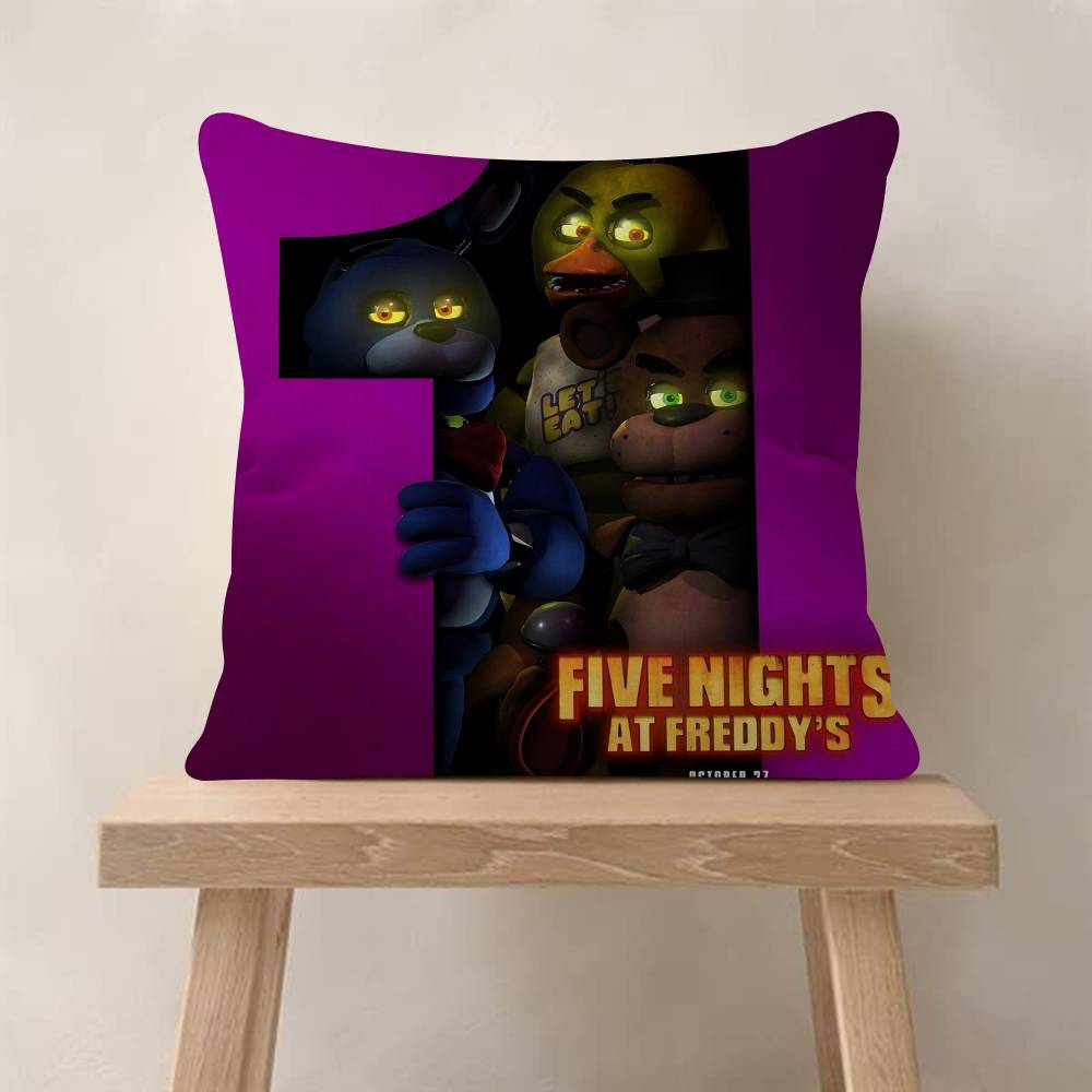 Fnaf Five Nights At Freddys M Pillowcase Toon Gift Cushion Cover Bedroom Home Sofa Chair Seat Decor Pillow Case