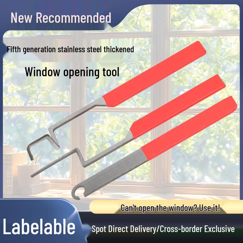 Easy-Open Casement Window Lock: Old-Style, Secure, Outward-Opening