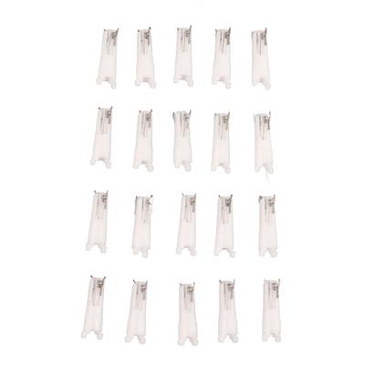 20pcs Nose Hair Cutter Replacement Head Lightweight Travel Small Nose Trimmer Replacement Accessories for Men
