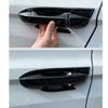 For Renault Megane 4 MK4 IV 2016~ 2018   Gloss Black Door Handle Cover Car Exterior Accessories Rustproof Stickers
