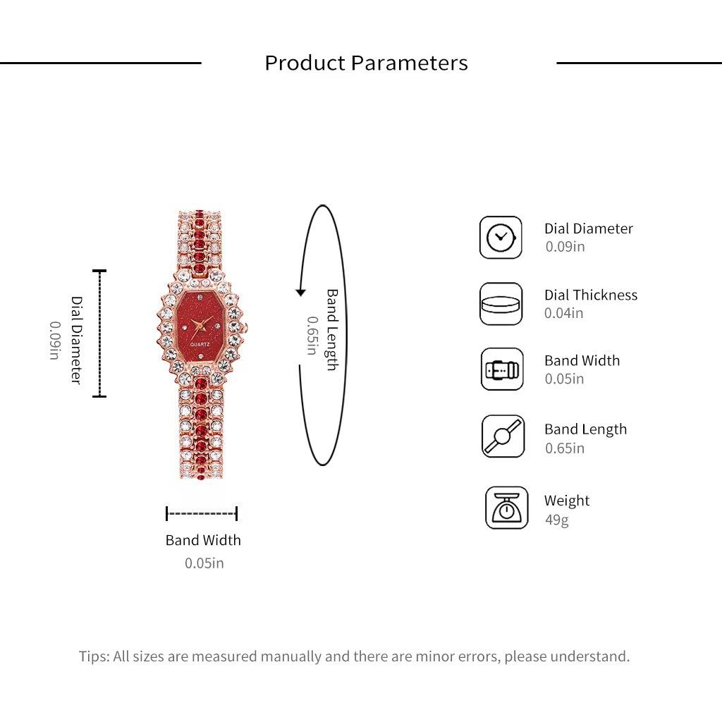 Luxury Womens Watches Ladies Square Watch Full Diamonds Quartz Clcok Alloy Casual Starry Sky Wristwatch