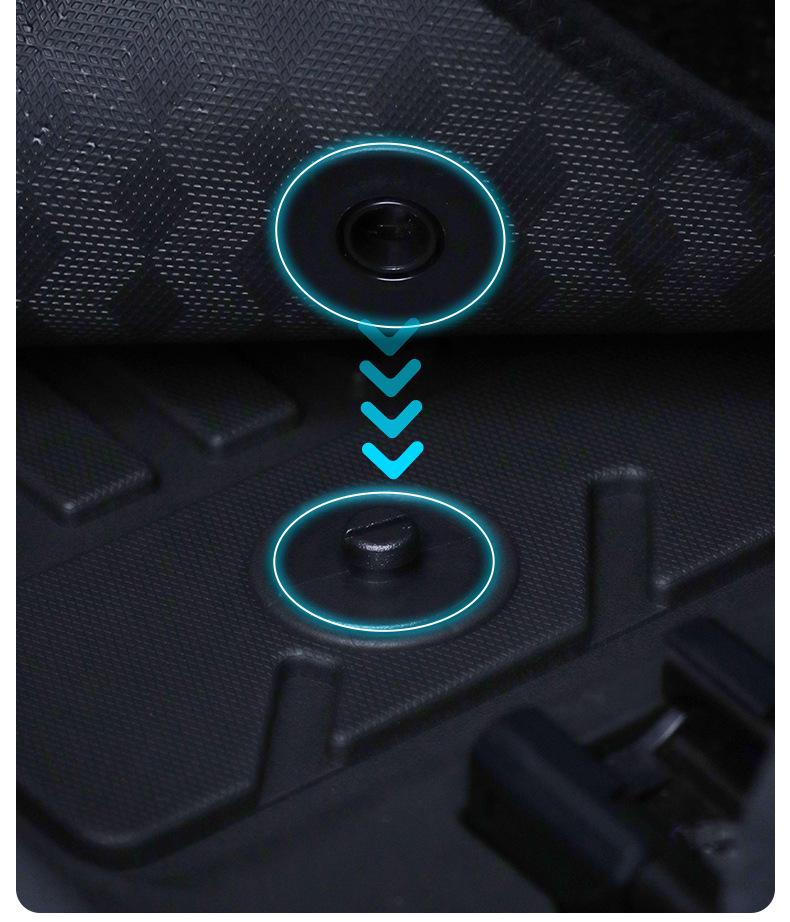 Shengmao Xiaopeng M03 Pregnancy & Infant-Safe All-TPE Car Floor Mats - Zero Formaldehyde & Odor.
