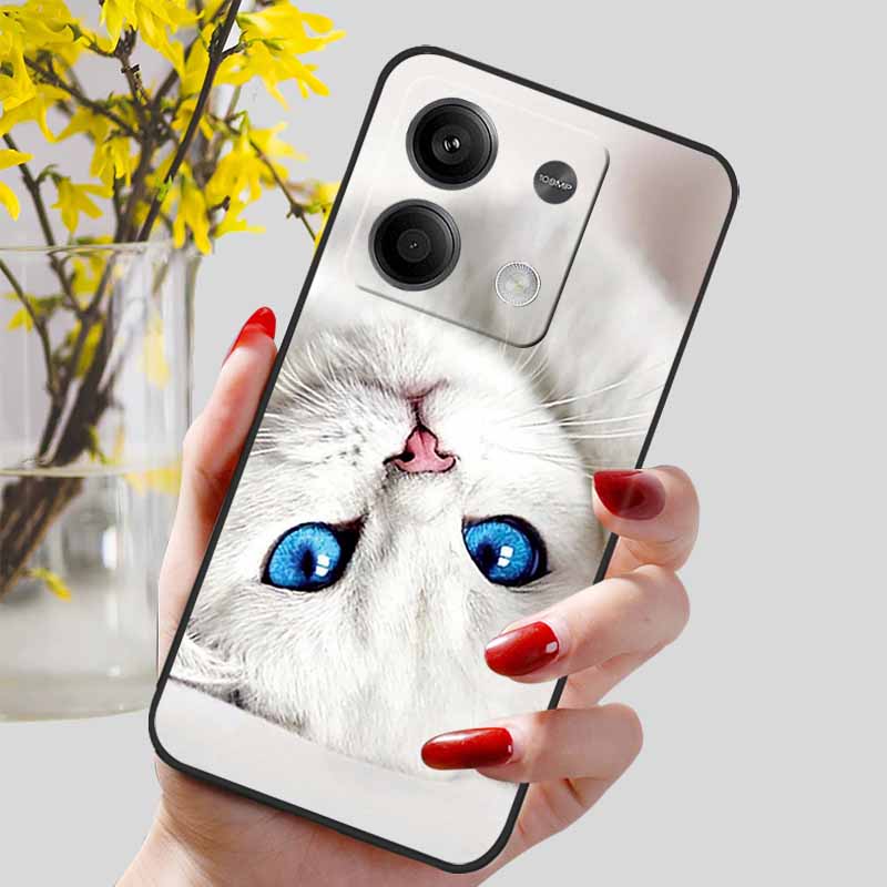 

For Redmi Note 13 5G Global Case Landscape Silicon Soft TPU Phone Cases for Xiaomi Redmi Note13 Pro 5G 13Pro Bumper Covers Capas Redmi Note 13 5G