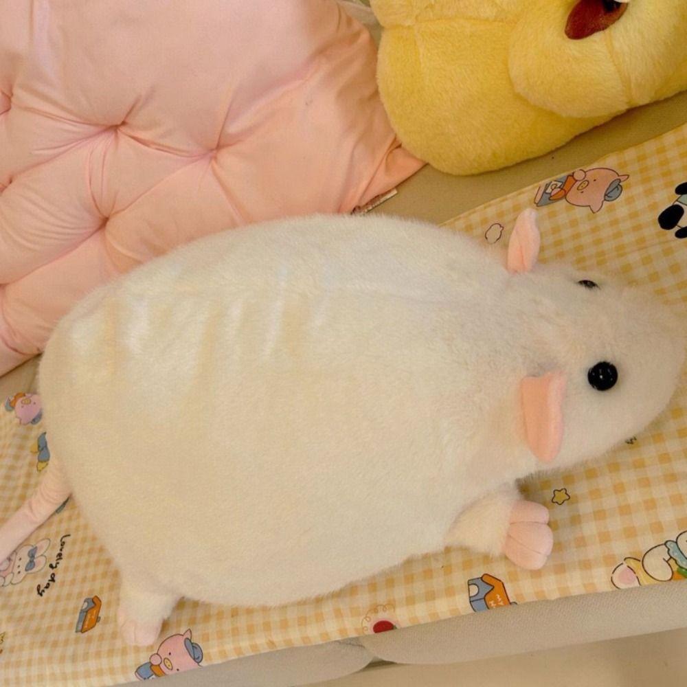 20/30/50cm Fancy Rat Doll Stuffed Animal Mouse Plushie Doll Cartoon Stuffed Rat  Birthday Gift