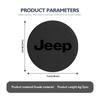 Set of 2 Suede Non-Slip Coasters for Jeep Compass Renegade Cherokee Wrangler JK Car Interior Accessories AKP1