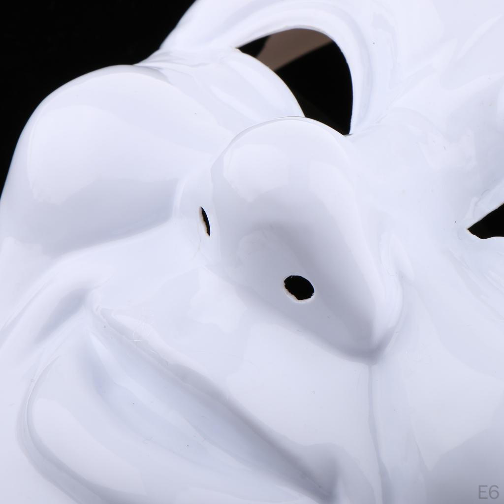 Mask White Cosplay In Masquerade For Costume
