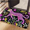 Retro Floor Mat Bathroom Dirt Resistant Foot Mat Anti Slip and Easy To Maintain Door Mat