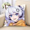 Honkai-i Impact K-kiana Pillow Case Removable Washable Cushion Cover – All-Season Soft Linen