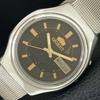 AUTOMATIC 46941 VINTAGE ORIENT CRYSTAL JAPAN MENS ORIGINAL DIAL WATCH A707784-1
