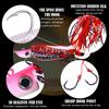 HENGJIA 1pcs Multifunctional Jigging Lure Spinnerbait Grub Wobbler Fishing Tackle