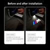 ta30-Car Door Welcome Lamp LED Atmosphere Light Ghost Shadow Projector Light For BMW M Performance E46 E90 E60 F20 X1 F10 F30 Sticker