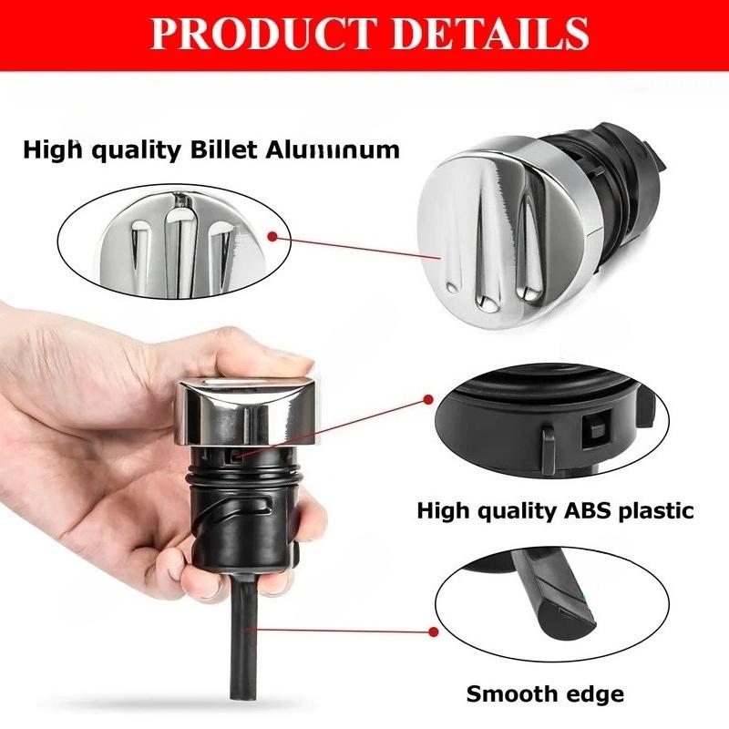 Motorrad Zubehör Ölmessstab Einfüllstopfen Temperatur Tankdeckel Für Harley Sportster Iron XL 883 XL1200 X48 XL883 2004-