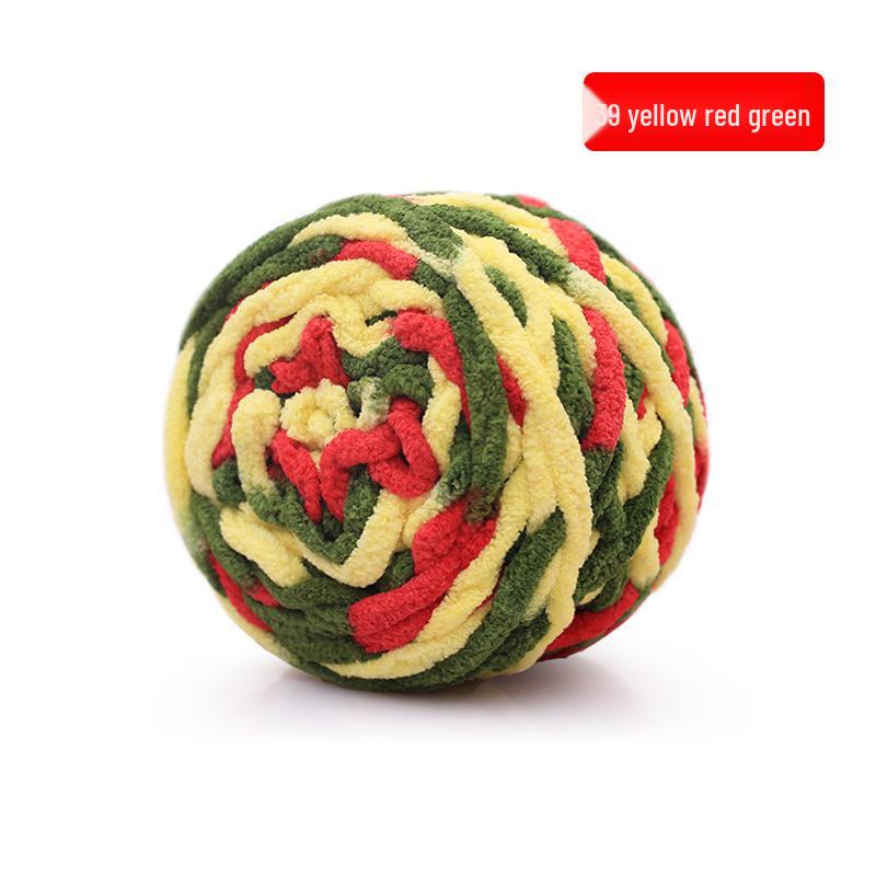 Ice Bar Chunky Soft Yarn for Hand-Knitted Scarves, Crochet Hooks, Slippers, and DIY Projects for Men and Women