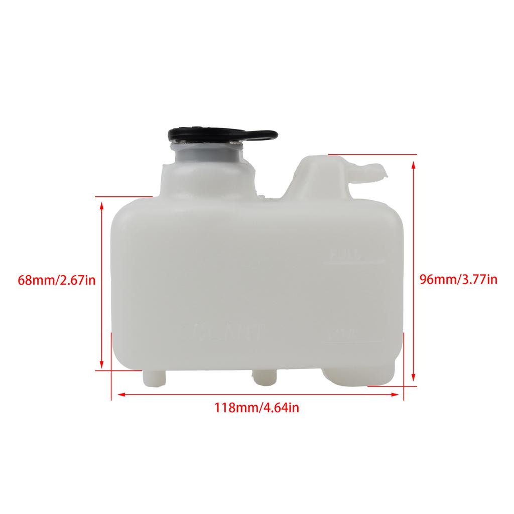 Motorcycle Accessories Radiator Tank Water Tank Coolant Bottle Overflow Reservoir Tank For YAMAHA BANSHEE YFZ350 1987-2006 ATV