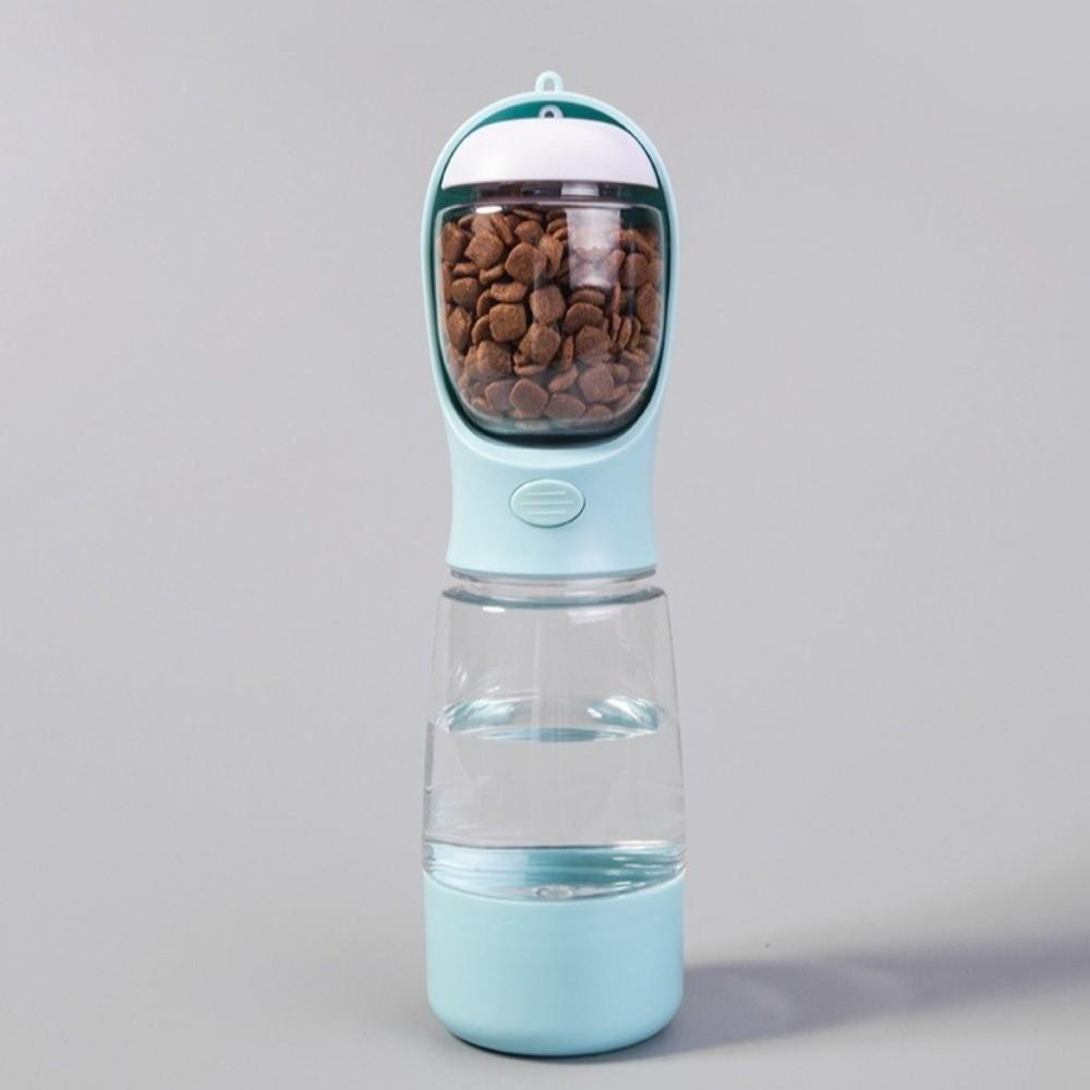 with Poop Bag Container Pet Water Bottle 3 in 1 Pet Food Dispenser New Dog Food Bottle  Travel Use