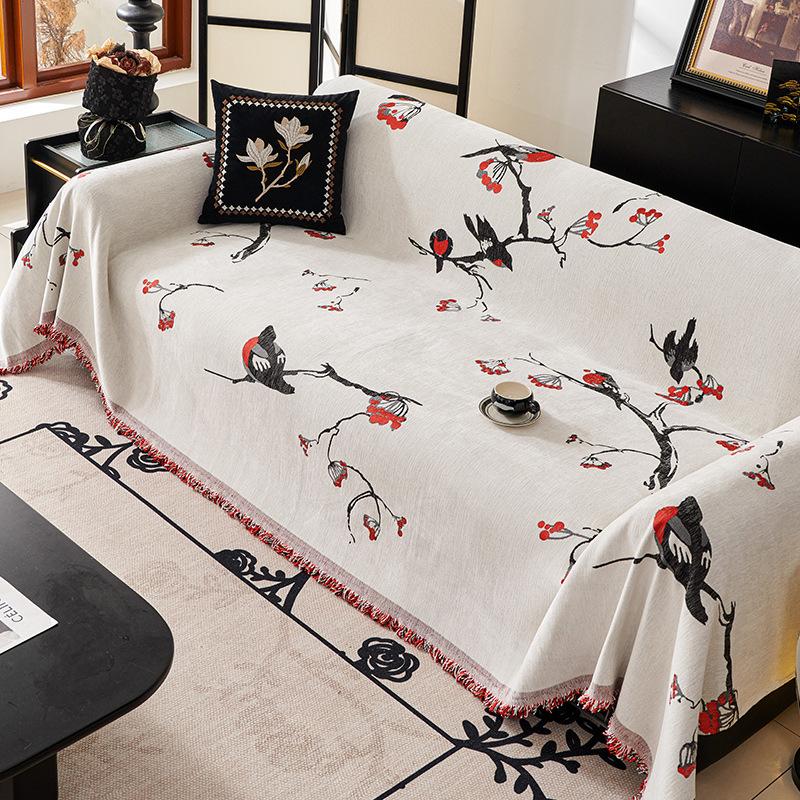 

Полотенце для дивана из синели, универсальный универсальный чехол для дивана Four Seasons, пылезащитный чехол для гостиной, цельный диван, большой тканевый чехол 180*130cm