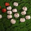 20pcs Resin Halloween Pumpkin Decoration Scary Halloween Ornaments  Thanksgiving