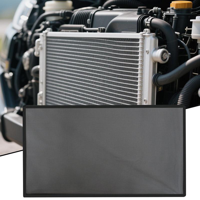 Mesh Grille Insert Car Protection Mesh 27.6x19.7 Inch Hood Vent Protective Screen Modification Parts For Vehicle Opening Trucks