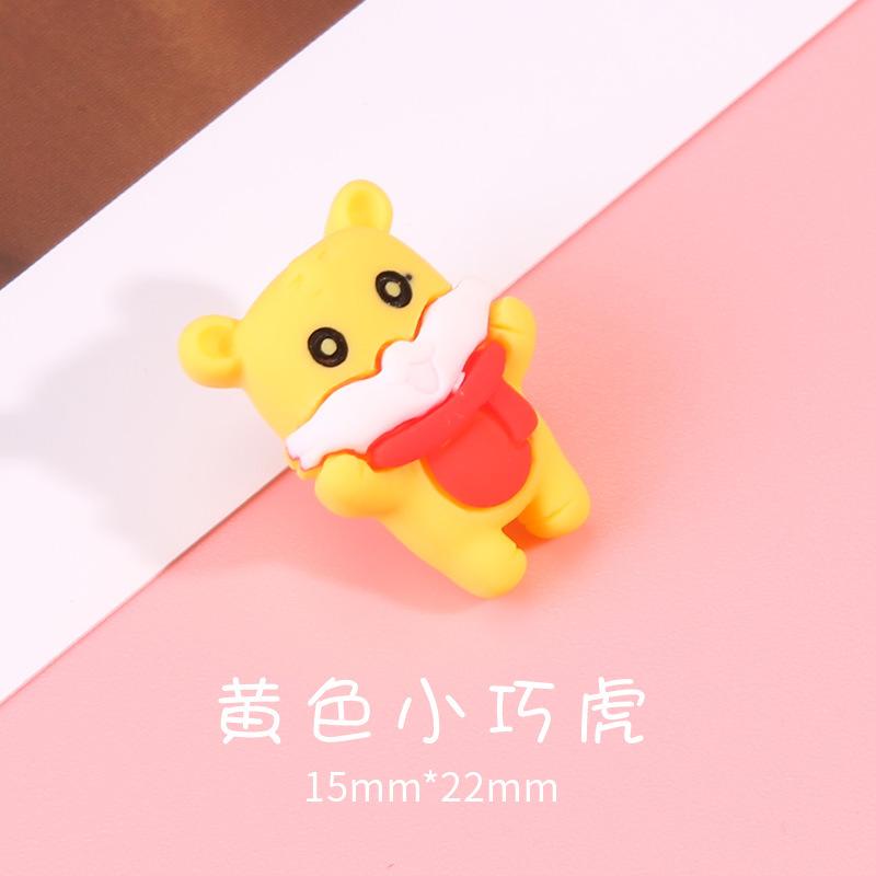 

Милые пуговицы с изображением животных из мультфильмов, детская красочная одежда, пуговицы для курток, свитеров, аксессуары, высококачественные пуговицы для кардиганов из смолы 16 #yellow tiger * size as shown * animal