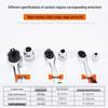Medium and Small Bidirectional Ratchet Wrench Set: Quick Gear Socket Tool for Auto Repair.