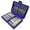 50Pcs Long Screwdriver Bits Set 49Pcs 75mm Cr V Screwdriver Bits + 1Pc Magnetic Bit Holder with Storage Box