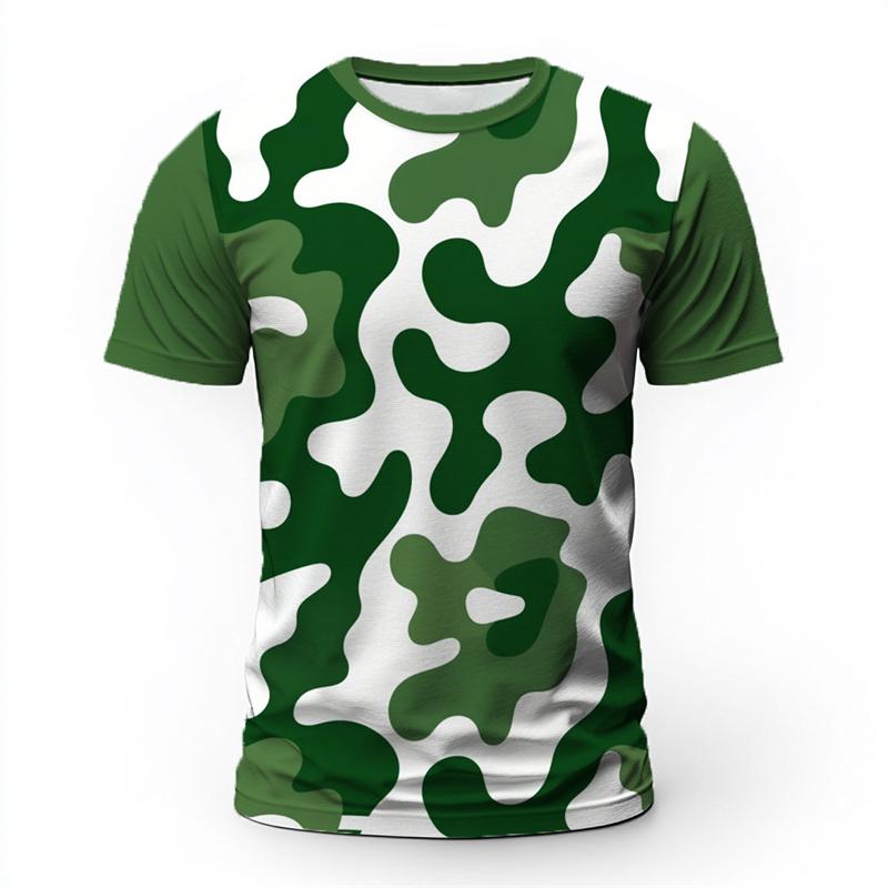 

New personalized cartoon rabbit T-shirt for men with street style short sleeves and quick drying fabric comfortable 6XL