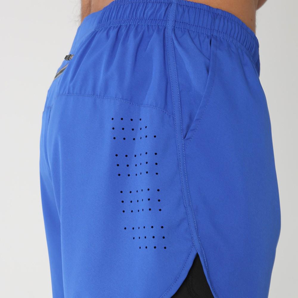 Men's Quick-Dry 2-in-1 Running Sports Shorts with Anti-Exposure Liner
