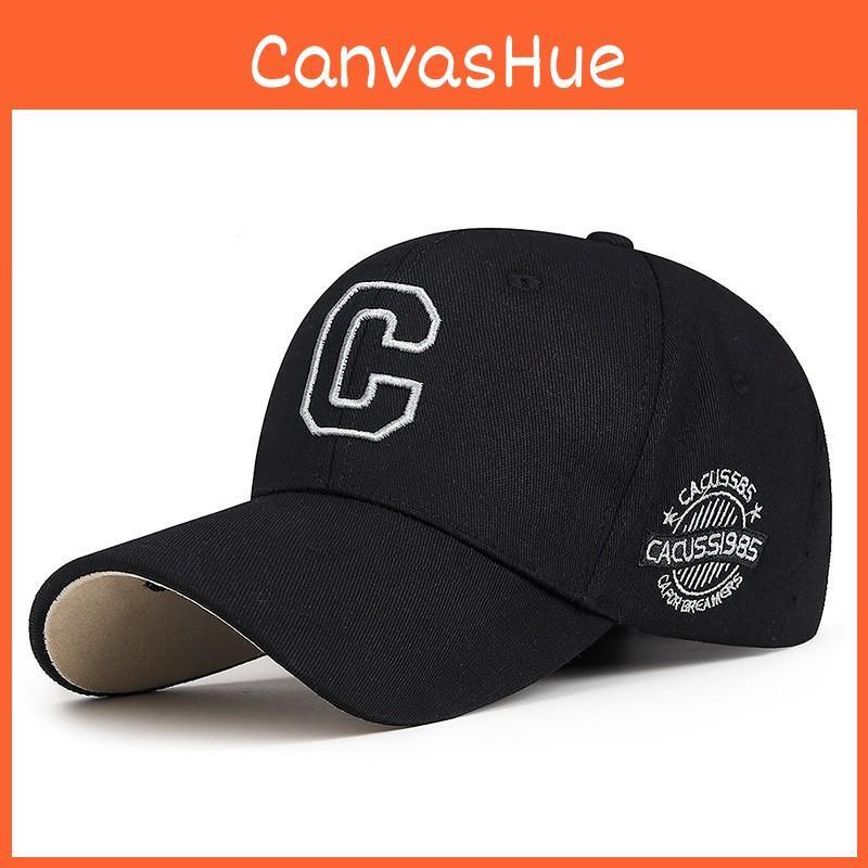 Letter Embroidery C Baseball Hat Wind Protection Peaked Caps Gift Breathable